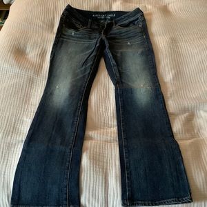 American Eagle dark wash bootcut jeans